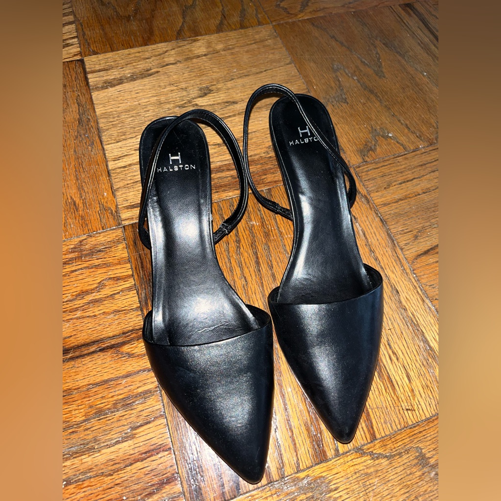Halston Slingbacks